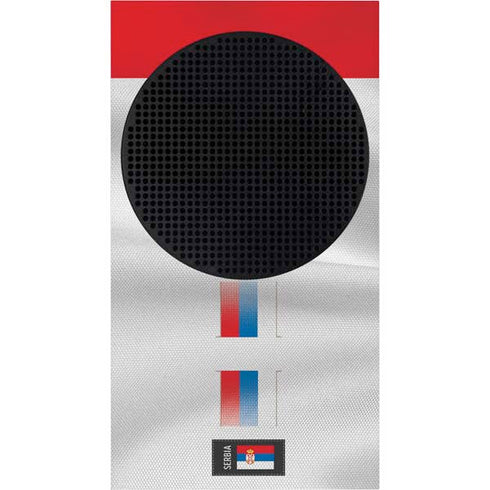 Serbia Soccer Flag Xbox Series S Skins